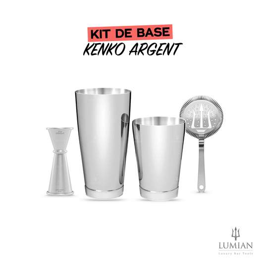 Kit cocktail de base - Kenko Argent