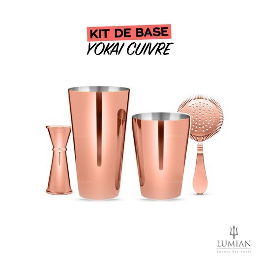 Kit cocktail de base - Yokaï cuivre