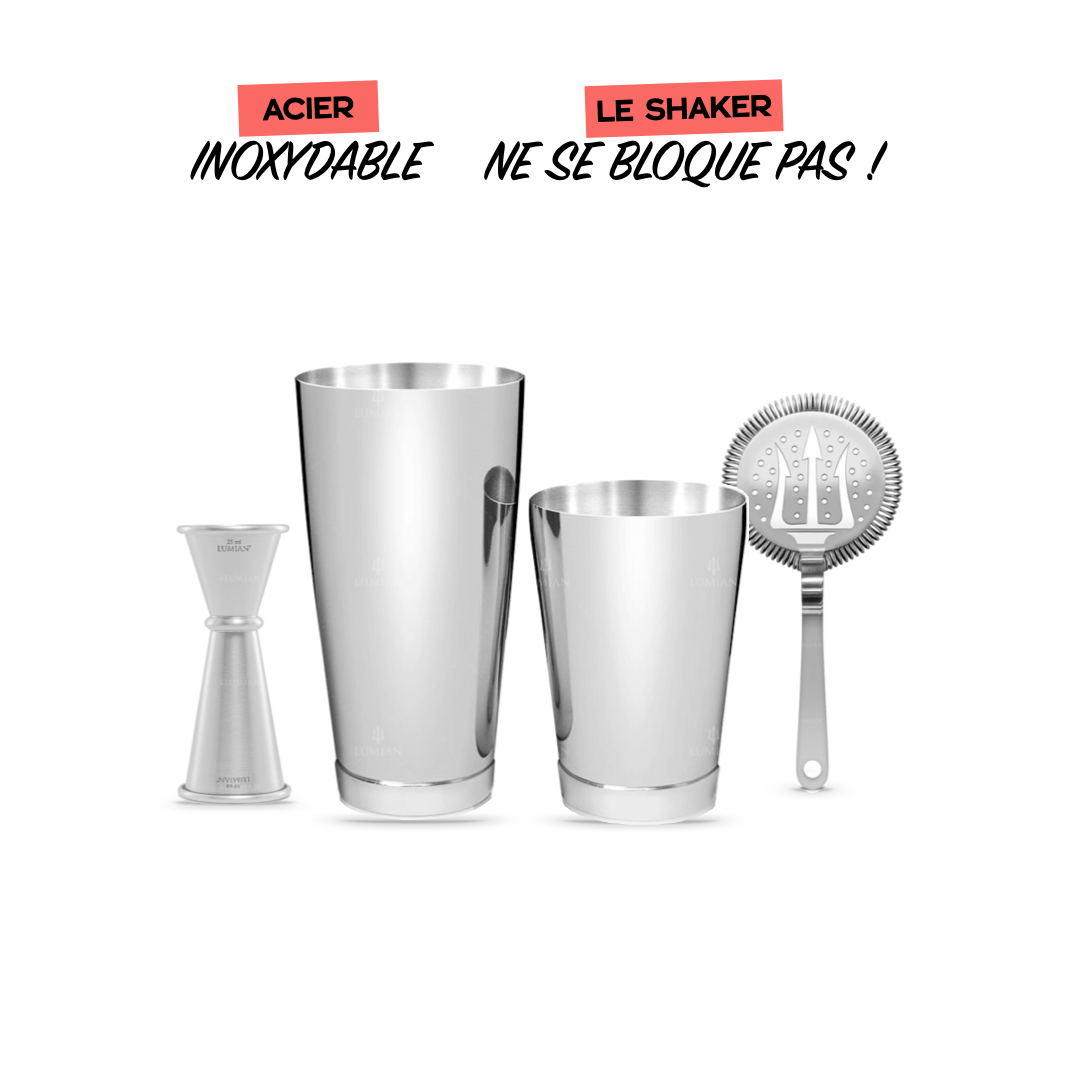 Kit cocktail de base - Kenko Argent